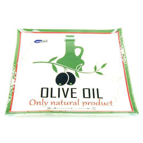 Conjunto Travessa Quadrada - Olive Oil - 2 Peças