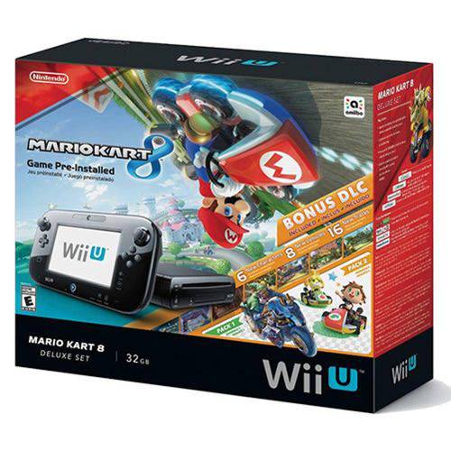 Console Nintendo Wii U 32gb + Game Mario Kart 8 (Download)