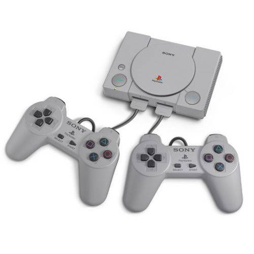 Console Playstation Classic C/ 20 Jogos Pré-instalados e 2 Controles - Sony