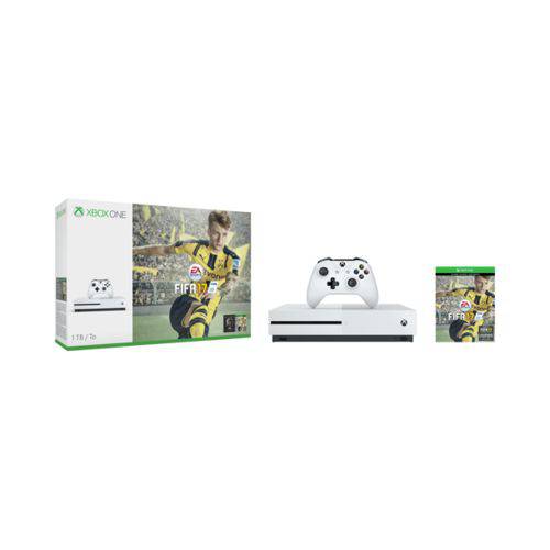 Console Xbox One 1tb com Fifa 17