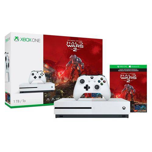 Console Xbox One 1tb Halo Wars 2 Ultimate