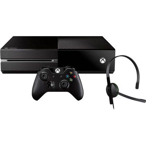 Console Xbox One 500gb + Headset com Fio + Controle Wireless