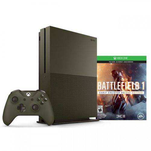 Console Xbox One S 1tb Battlefield 1 Edition – Microsof