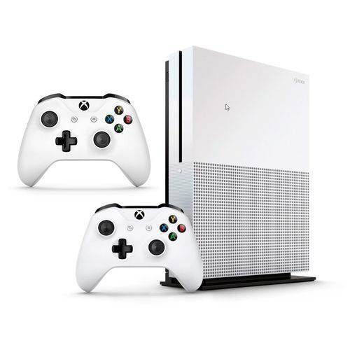 Console Xbox One S 1tb Branco com 2 Controles
