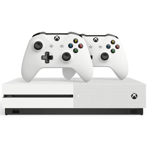 Console Xbox One S 1tb Branco + Controle Adicional- Microsoft