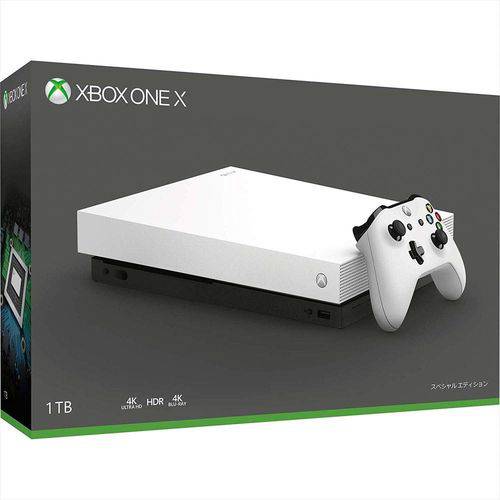 Console Xbox One X 1 TB - Branco - Edição Limitada