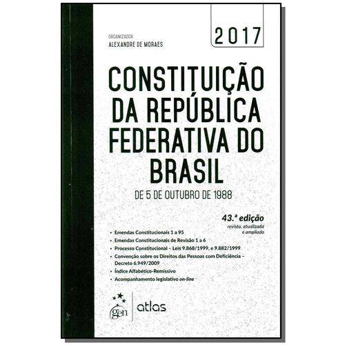 Constituição da República Fed. Brasil 43ed-17