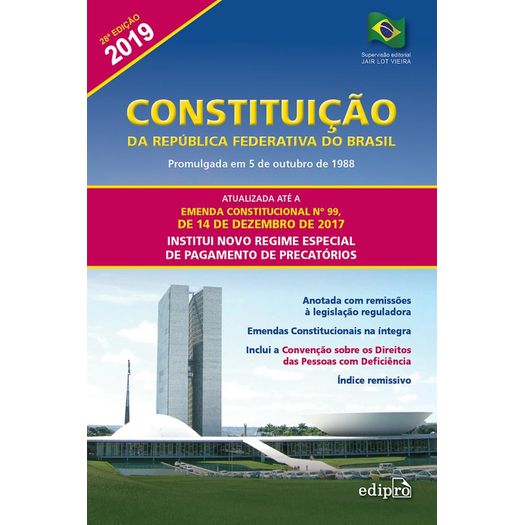 Constituicao da Republica Federativa do Brasil - Edipro