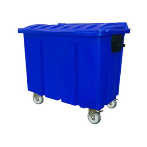 Container ou Lixeira de Plástico com Rodas de 500 Litros Sem Pedal