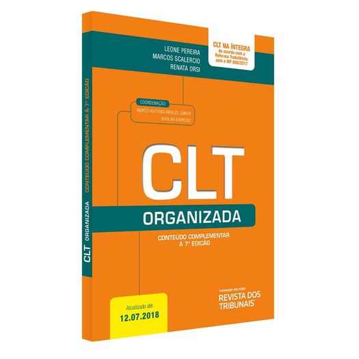 Conteudo Complementar Clt Organizada - Rt