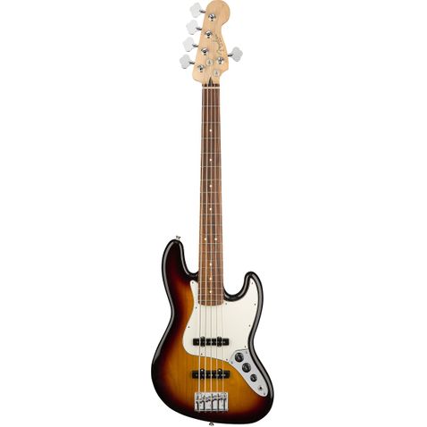 Contrabaixo 5c Fender Player Jazz Bass V Pf 500 - 3 Color Sunburst