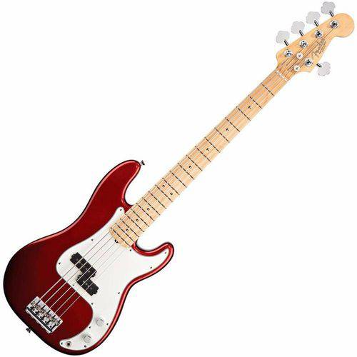 Contrabaixo Fender 5 Cordas American Standard Precision Bass V Candy Cola