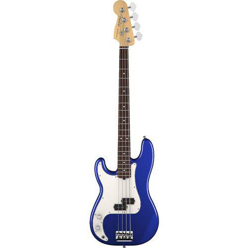 Contrabaixo Fender Am Standard Precision Bass Lh Rw Mystic Blue