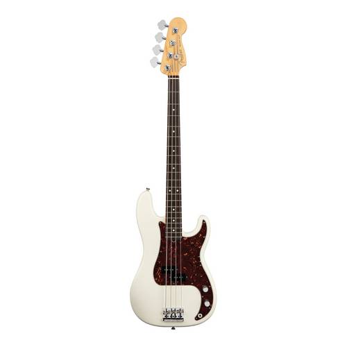 Contrabaixo Passivo 4c Fender Am Standard Precision Bass Rw com Case - Preta