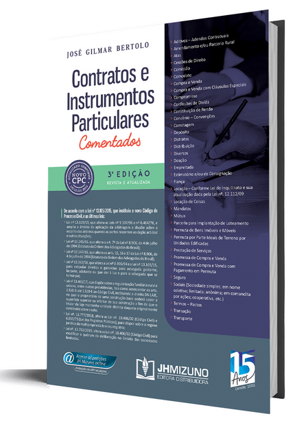 Contratos e Instrumentos Particulares Comentados - 3ª Edição Contratos e Instrumentos Particulares Comentados