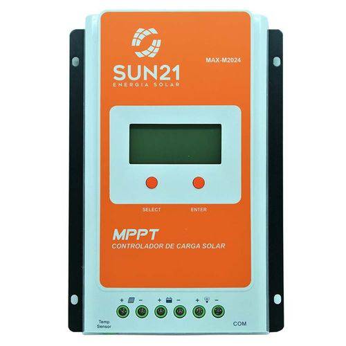 Controlador de Carga 20a 12v/24v Mppt Sun21 - Max-m2024