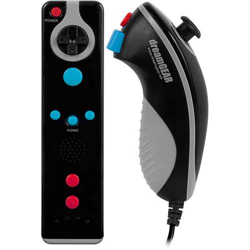 Controladores Actin Remote e Play Controller P/ Wii - Dreamgear