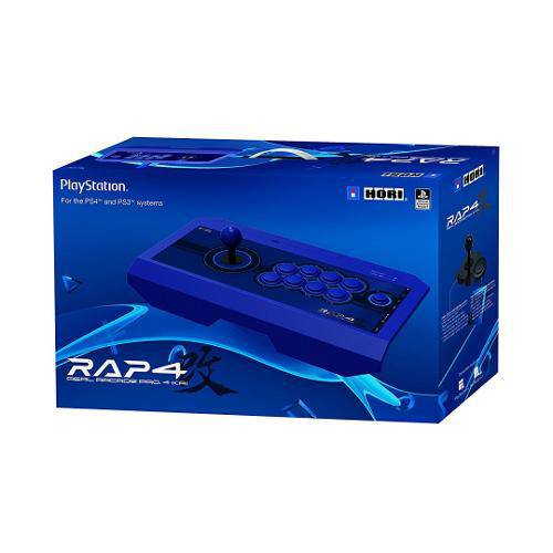 Controle Arcade Hori Rap 4 Real Arcade Pro 4 Kai Ps4/Ps3/Pc - Azul