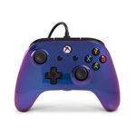 Controle com Fio para Xbox One Enhanced Wired Azul Nebula - Power a