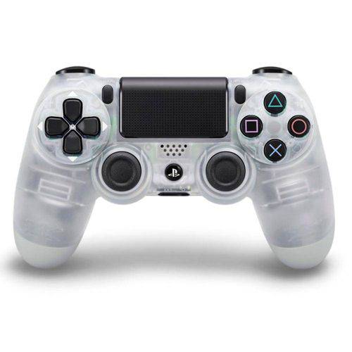 Controle Dualshock 4 para Playstation 4 Ps4 Crystal (Transparente) - Sony