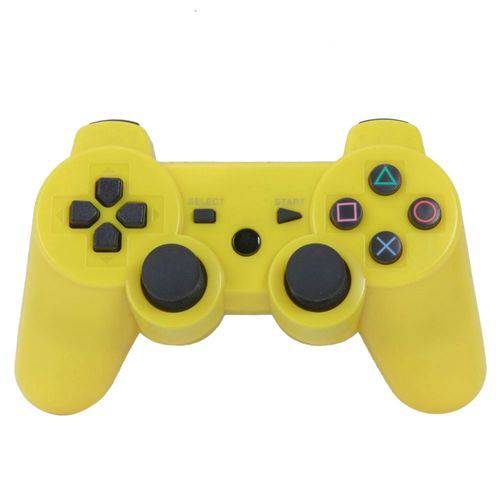 Controle Dualshock 3 Ps3 Paralelo Amarelo