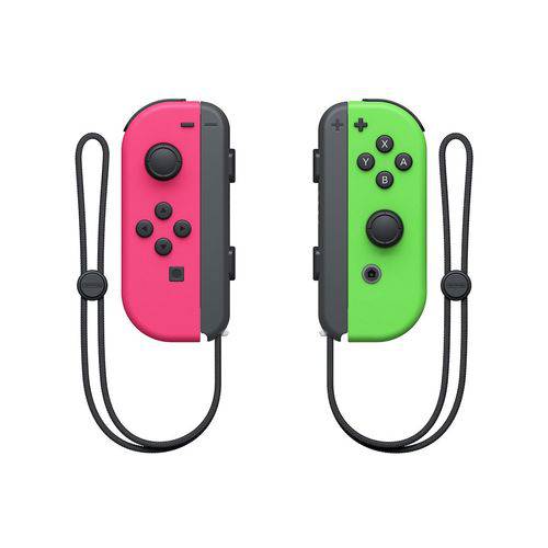 Controle Joy Con Nintendo Switch Par Rosa / Verde - Nintendo