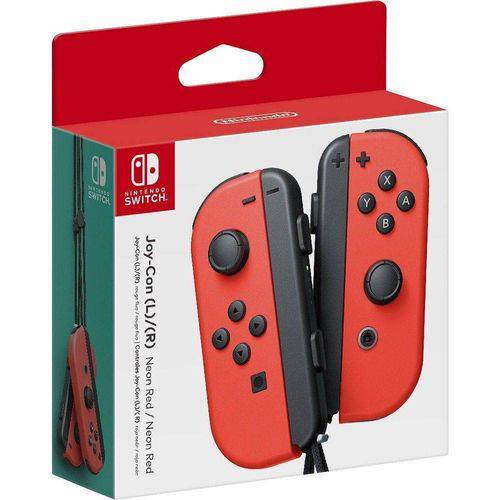 Controle Joy Con Nintendo Switch Par Vermelho - Nintendo