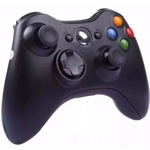 Controle Joystick Xbox 360 e Pc Sem Fio Promoção Game Wireless