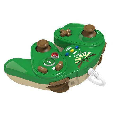 Controle Nintendo Wii U Clássico Wired Fight Pad Link Zelda