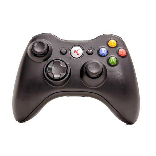 Controle para Xbox 360 Sem Fio 2.4g Knup Kp-5121a