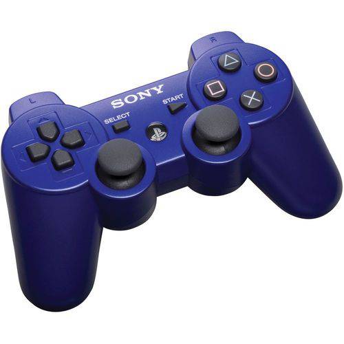 Controle Playstation 3 Dual Shock Wirelless Azul