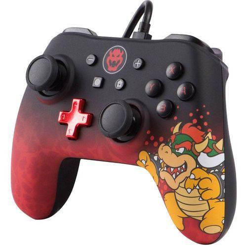 Controle Powera Wired Bowser - Nintendo Switch