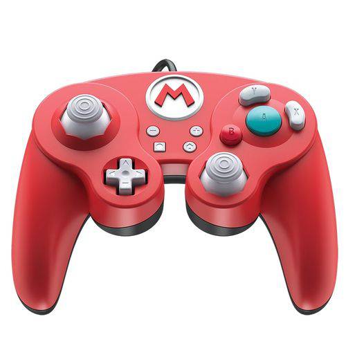 Controle Pro com Fio para Nintendo Switch Wired Fight Pad Pro Mario - Pdp