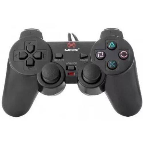 Controle Ps2 com Fio Mox Tipo Dualshock Playstation 2
