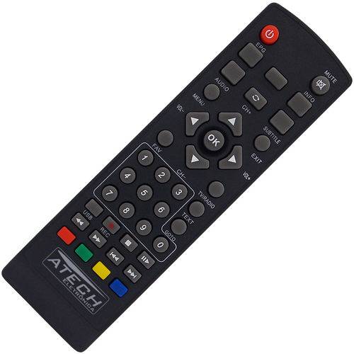 Controle Remoto Conversor Digital Infokit ITV-100 / ITV-200