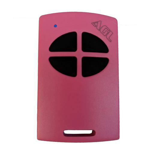 Controle Remoto Digital 433,92 Rosa para Portão Automático e Alarmes