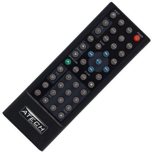 Controle Remoto DVD Player Automotivo H-buster Hbd-9540av / Hbd-9560av
