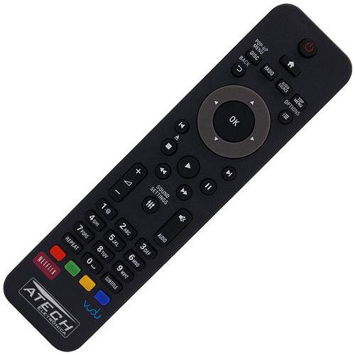 Controle Remoto Home Theater Philips HTB3524 / HTS3541 / HTS3564 com Vudu e Netflix