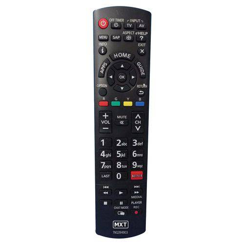 Controle Remoto Mxt 1302 Tv Panasonic Led Tc Tnq2b4903