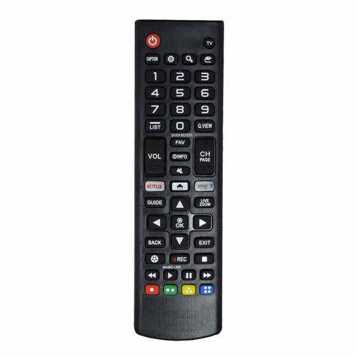 Controle Remoto para Tv Led Lg Smart Akb75095315
