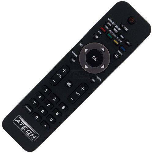 Controle Remoto Tv LCD / Led Philips 42pfl7803d / 52pfl7803d