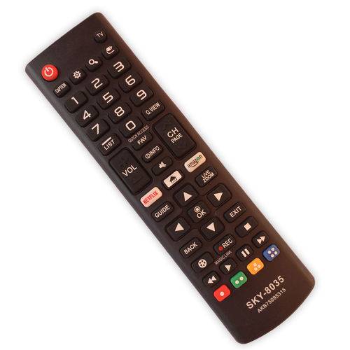 Controle Remoto Tv Led Lg Smart Tv AKB75095315