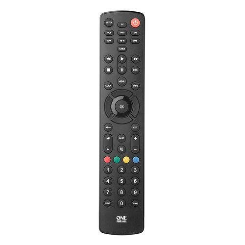 Controle Remoto Universal One For All Urc1289, 8 Dispositivos, Tv, DVD, Sat, Vcr, Audio, Mp3, Xbox e Aux