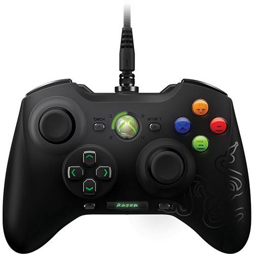 Controle Sabertooth Razer - Xbox 360 e PC