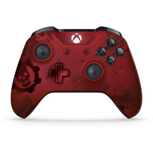 Controle Sem Fio para Xbox One - Gears Of War Crimson Omen