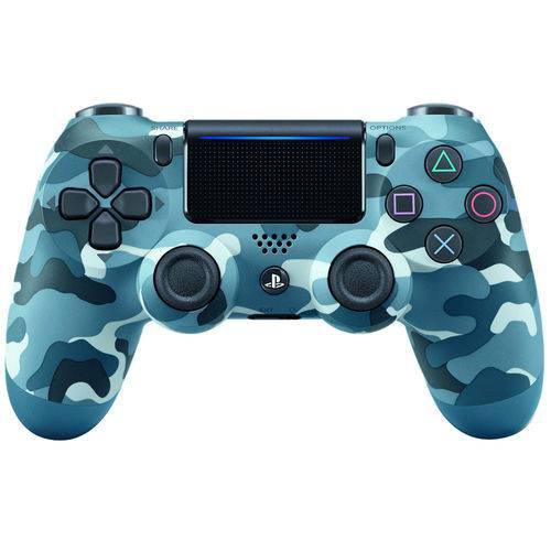 Controle Sem Fio Playstation 4 Dualshock Camuflado Azul - Sony