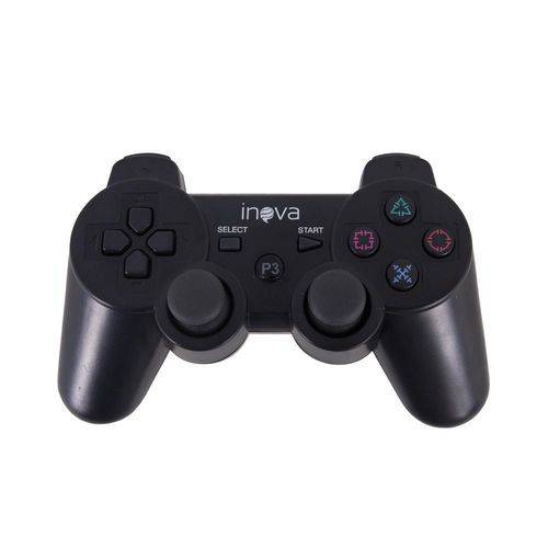 Controle Sem Fio PlayStation 3 Dualshock Preto Inova
