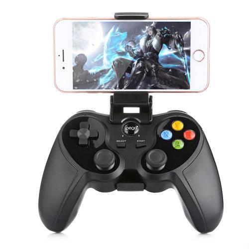 Controle Universal Gamer Sem Fio Bluetooth com Suporte para Android / Ios / Tablet / Tv / Pc Ipega Pg - 9078