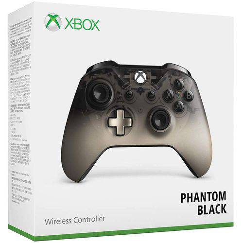 Controle Wireless para Xbox One Phantom Black Special Edition - Microsoft