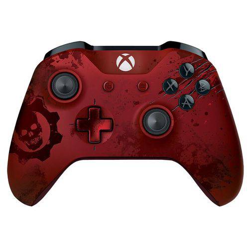 Controle Wireless Xbox One Gears Of War 4 Crimson Omen - Wl3-00002